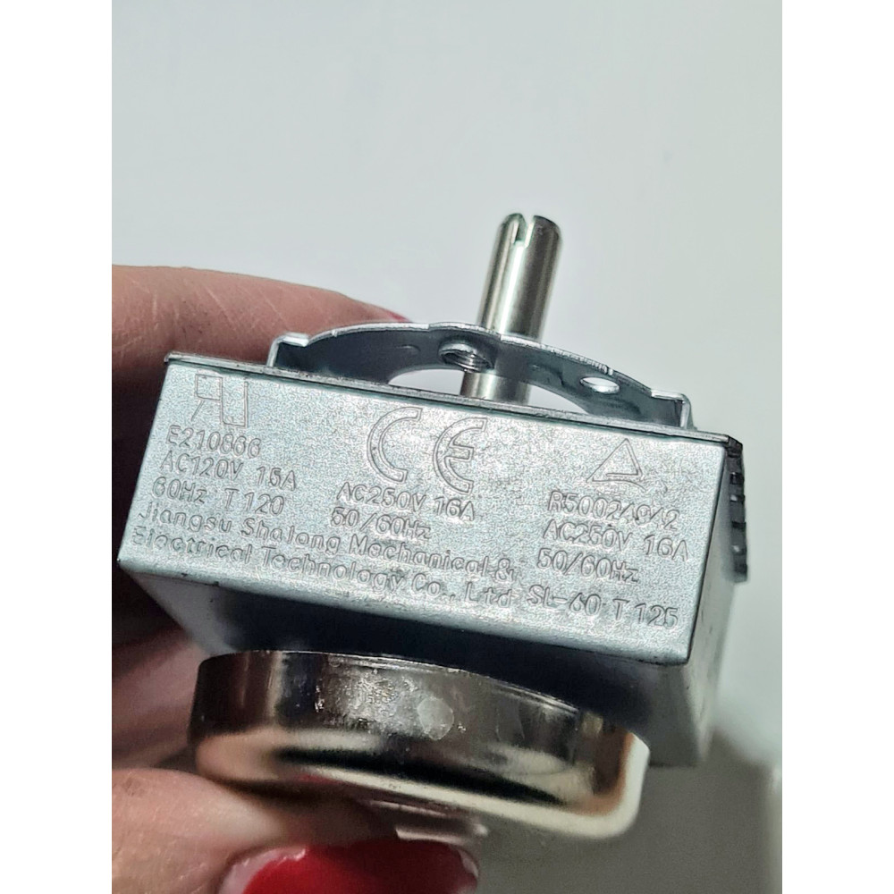 Таймер механічний SL-60 (60 хвилин, 250V 16A) для духовки, гриля, пароварки (з дзвінком)