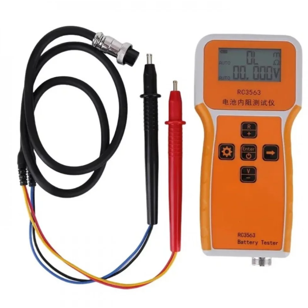 Тестер внутреннего сопротивления аккумуляторов миллиомметр 200 Ом 100 В RC3563
